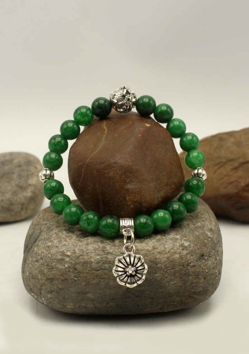 Green Malachite Wrist  Bracelet