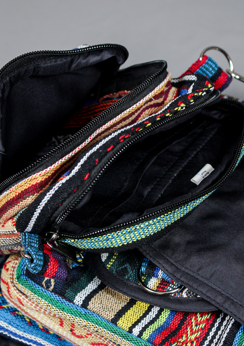 Cotton Travel Passport Cross body bag