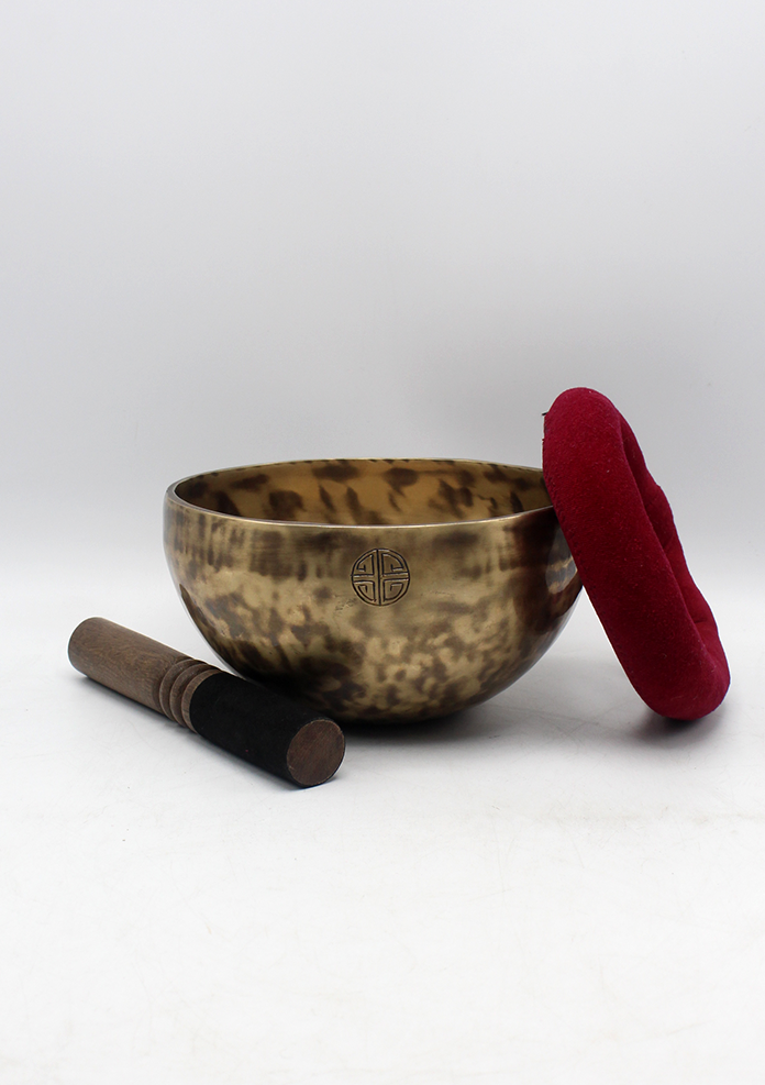 Healing Himalayan Full Moon Singing Bowl 7"