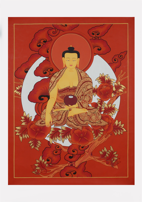 Shakyamuni Buddha Thangka Painting
