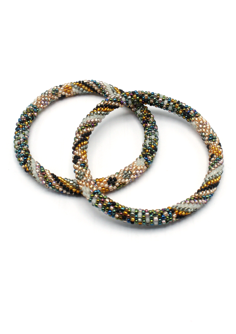 Paris Roll on Beads Anklet –  Foot Jewelry