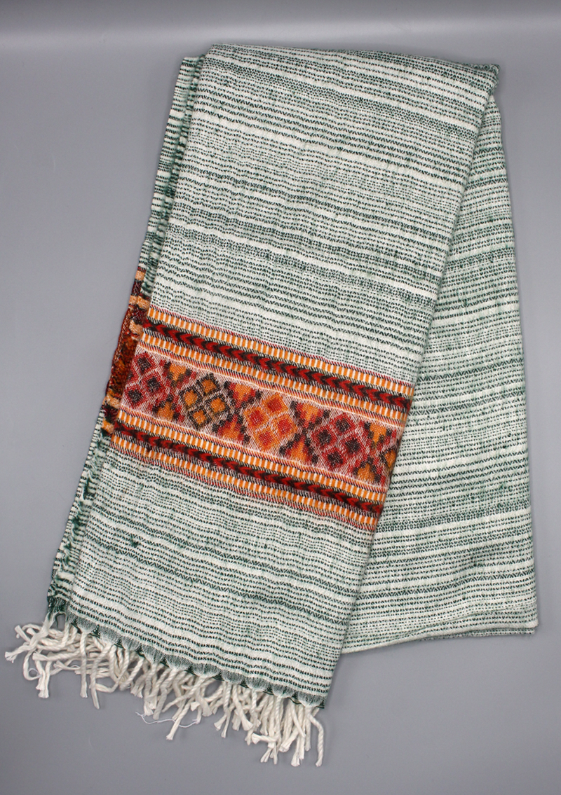 Nepali Hand Loomed Nazakat Woolen Shawl