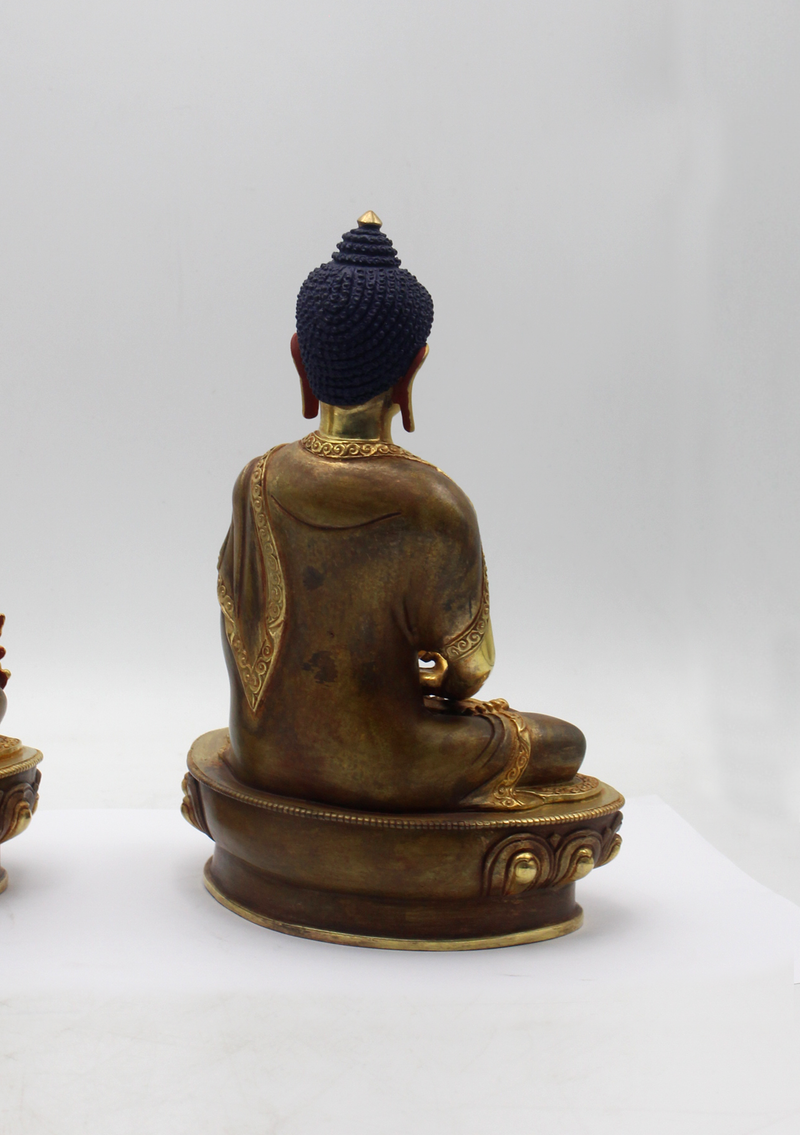Fine Arts  24 K Gold Sacred Medicine Buddha  Set