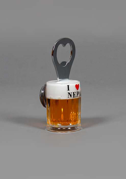 Beer Glass Fridge Magnet