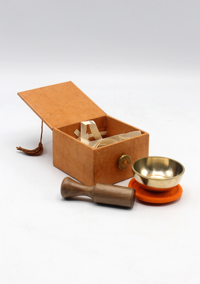 Sacral Chakra Energy Meditation Mini Singing Bowl