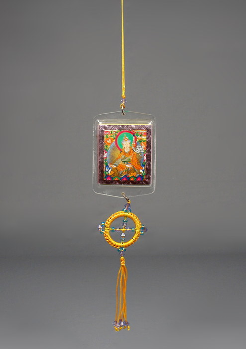 Guru Rinpoche Car Hanging Protection Amulet
