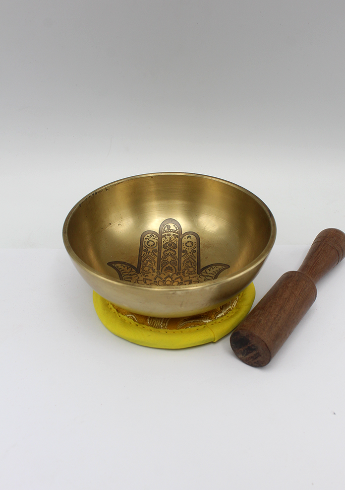 Blessings Hamsa Singing Bowl for Relaxation