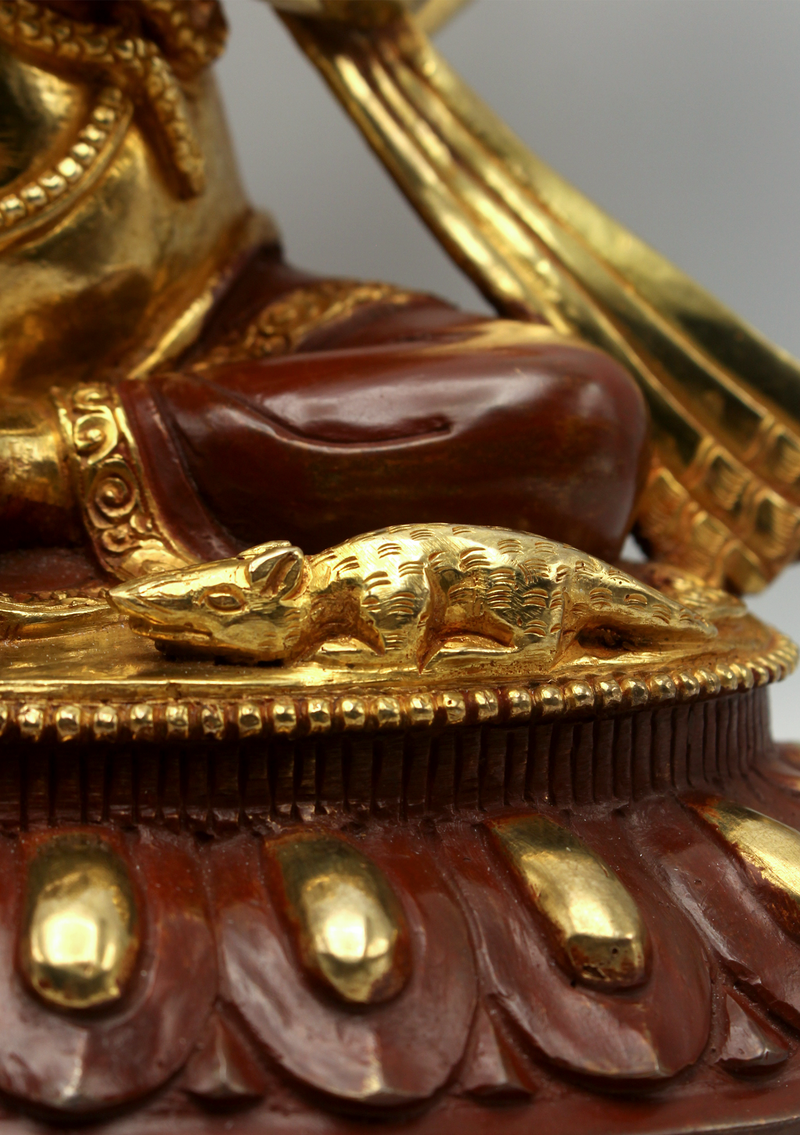 Ganesha 24 KG Gold Copper Statue 12"H SHREE GANESH