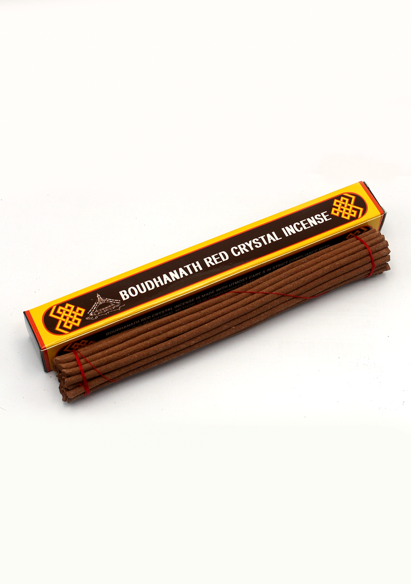 Boudhanath Red Crystal Tibetan Incense