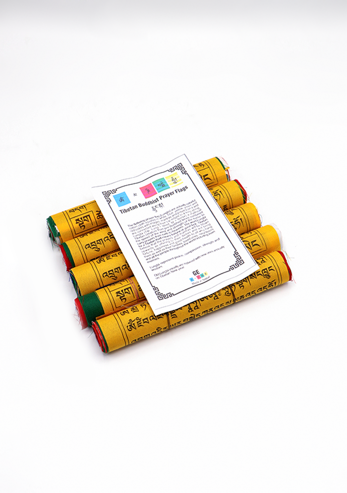 Tibetean Wind Horse Prayer Flags Set of 5 rolls