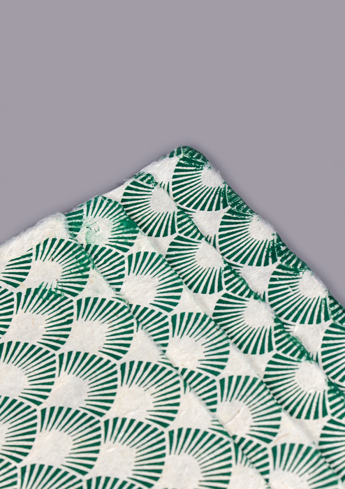 Sea Shells Printed Lokta Paper Gift Wrap