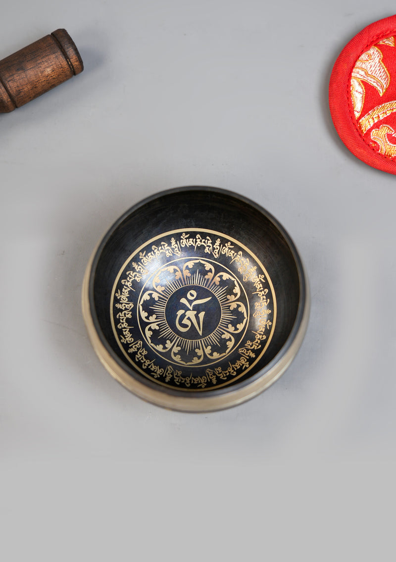 Tibetan OM Singing Bowl