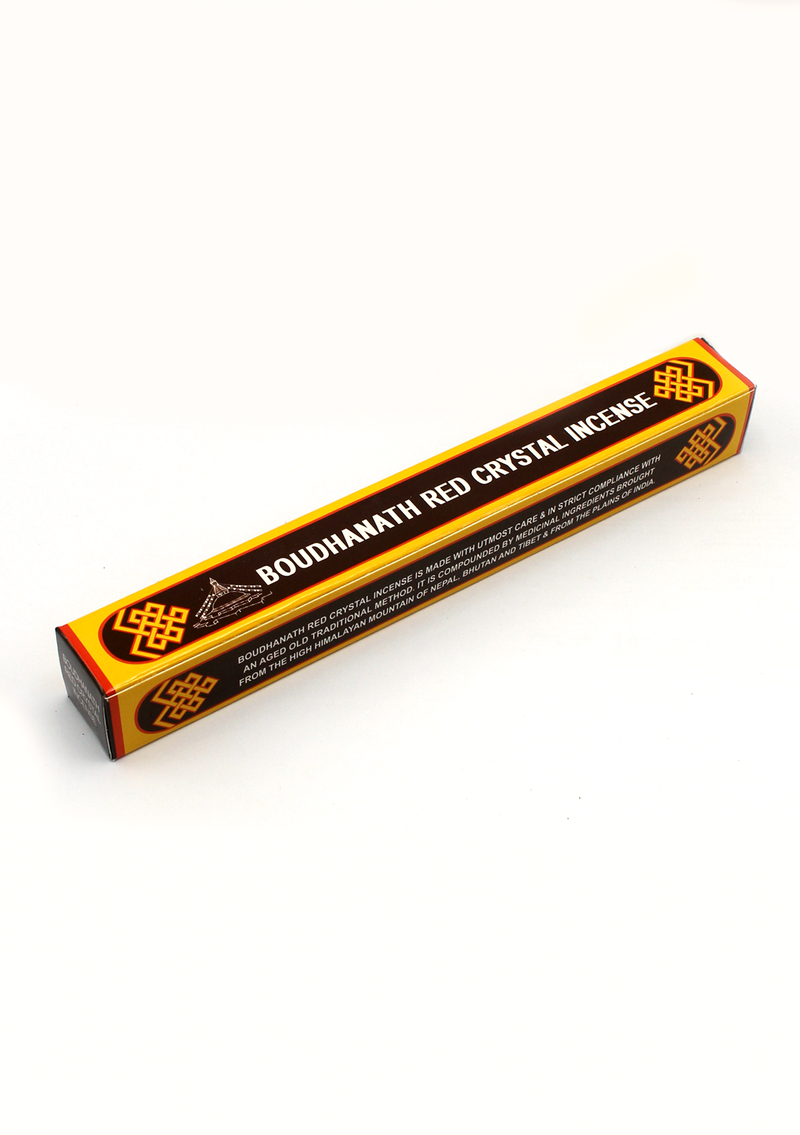 Boudhanath Red Crystal Tibetan Incense
