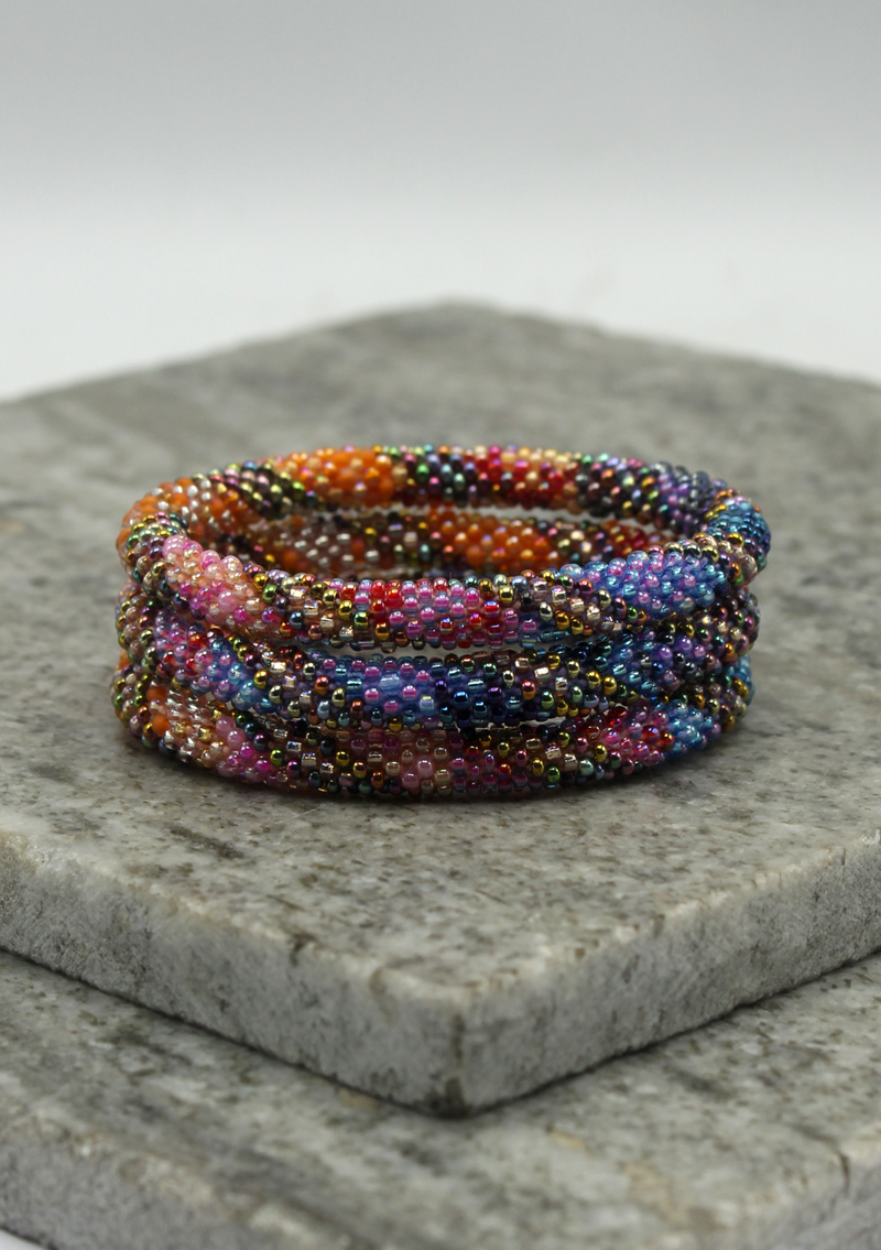 Alabama Roll on Beads Bracelet