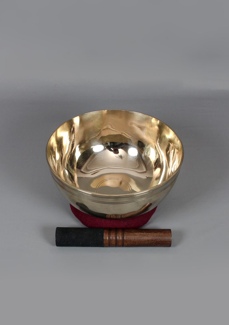 Classic Tibetan Meditation Singing Bowl 8"-9"