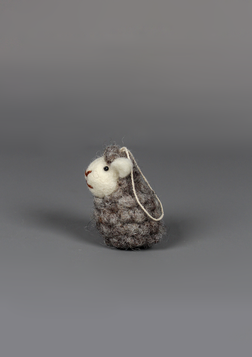 Felt Woolen Sheep Hanging  Fair Trade Nepal