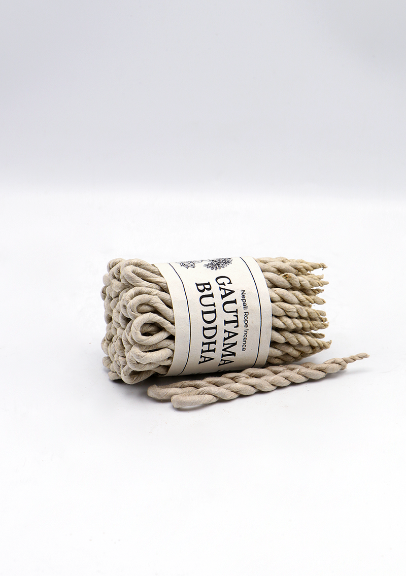 Handcrafted Artisanal Gautama Buddha Nepali Rope Incense