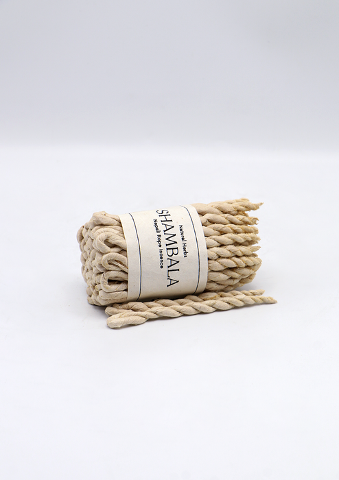 Handcrafted   Artisanal Shambala Nepali Rope Incense