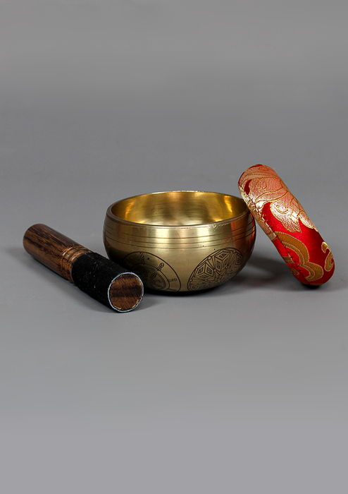 Shakyamuni Buddha Singing Bowl 3" D