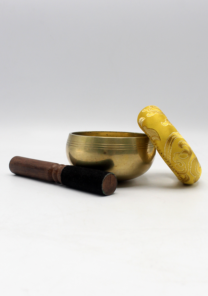Singing Bowl with Hindu Deities