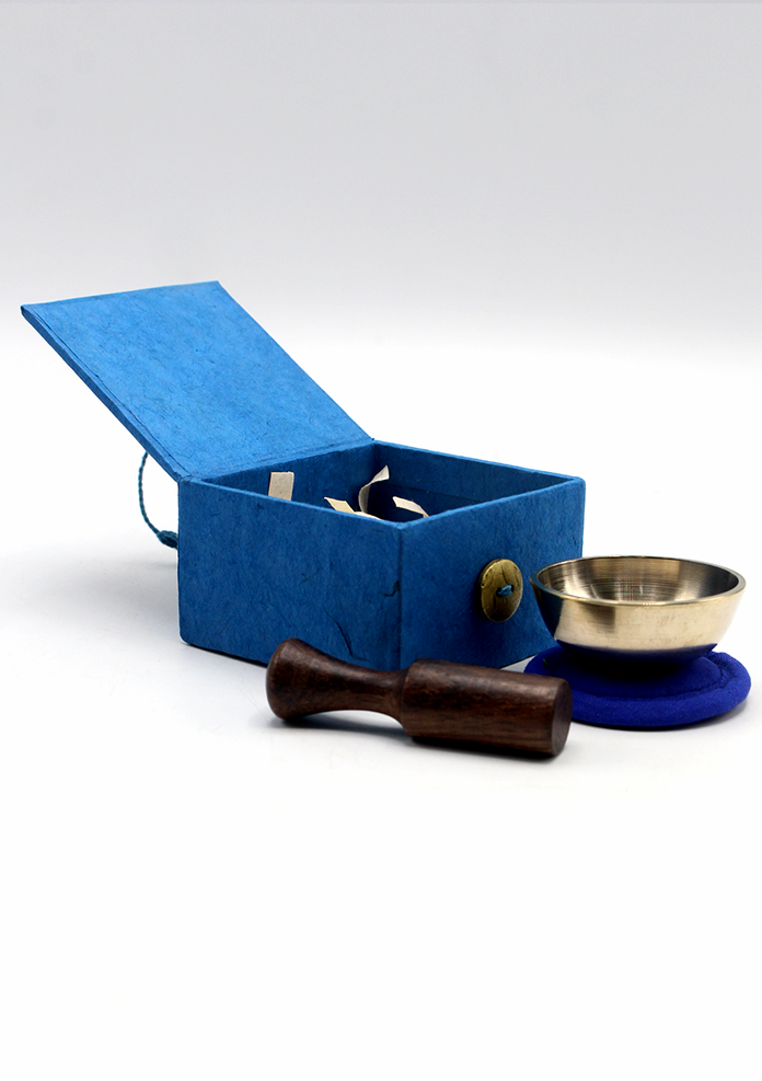 Third Eye Chakra Energy Meditation Mini Singing Bowl