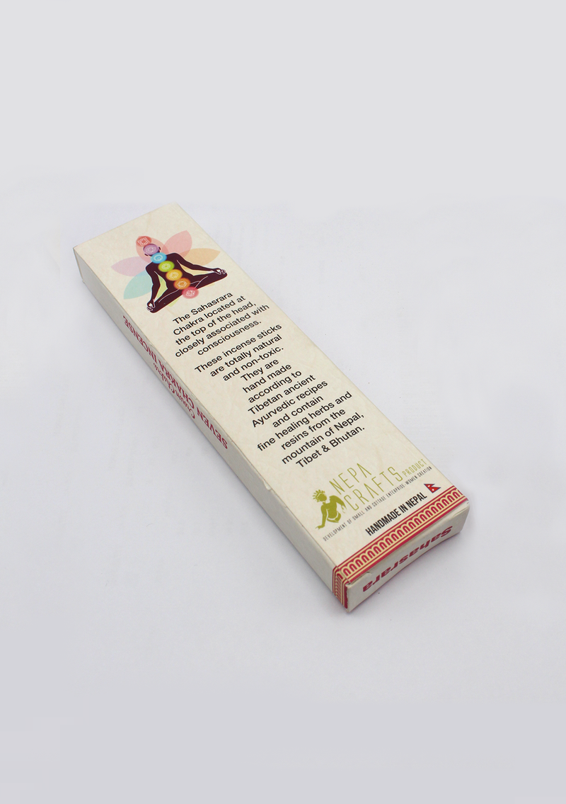 Sahasrara Crown Chakra Tibetan Incense