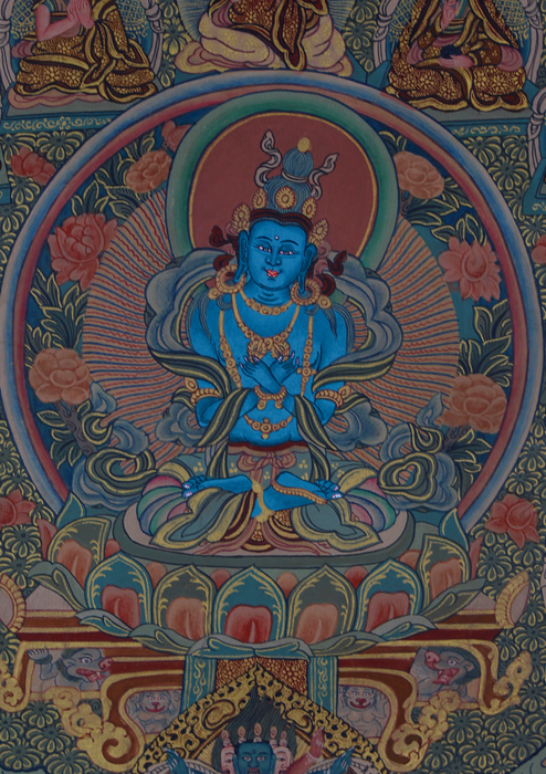 Karma Kagyu Refuge Tree Thangka Painting
