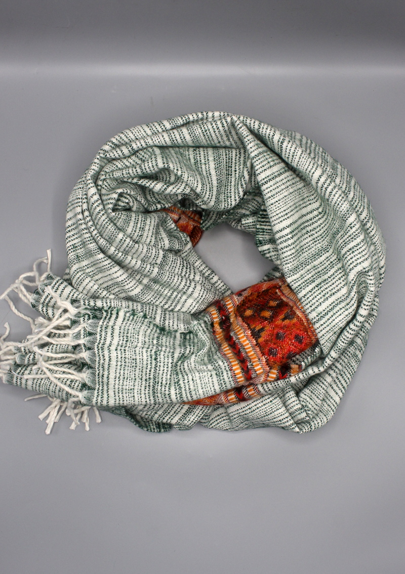 Nepali Hand Loomed Nazakat Woolen Shawl