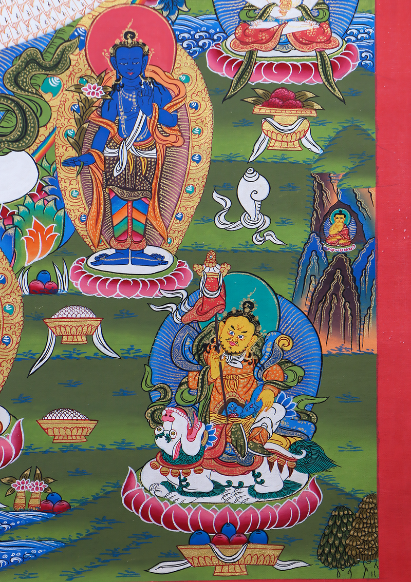 Thousand Arms Avalokiteshvara Thangka Painting