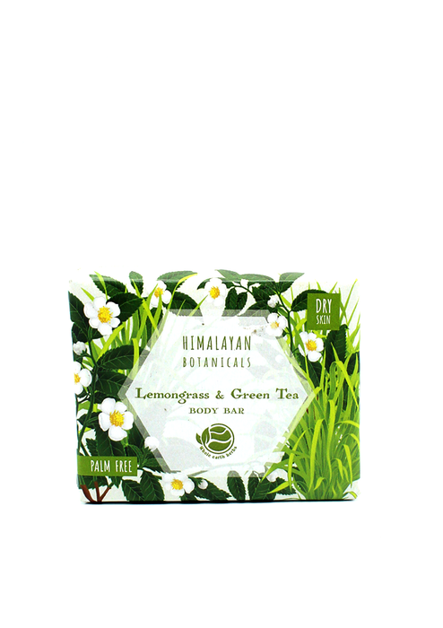 Himalayan Botanicals Lemongrass and Green Tea Herbal Soap