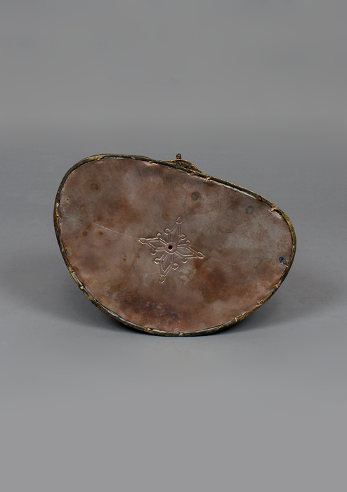 Antique Style Copper Green Tara Statue 9.25" H