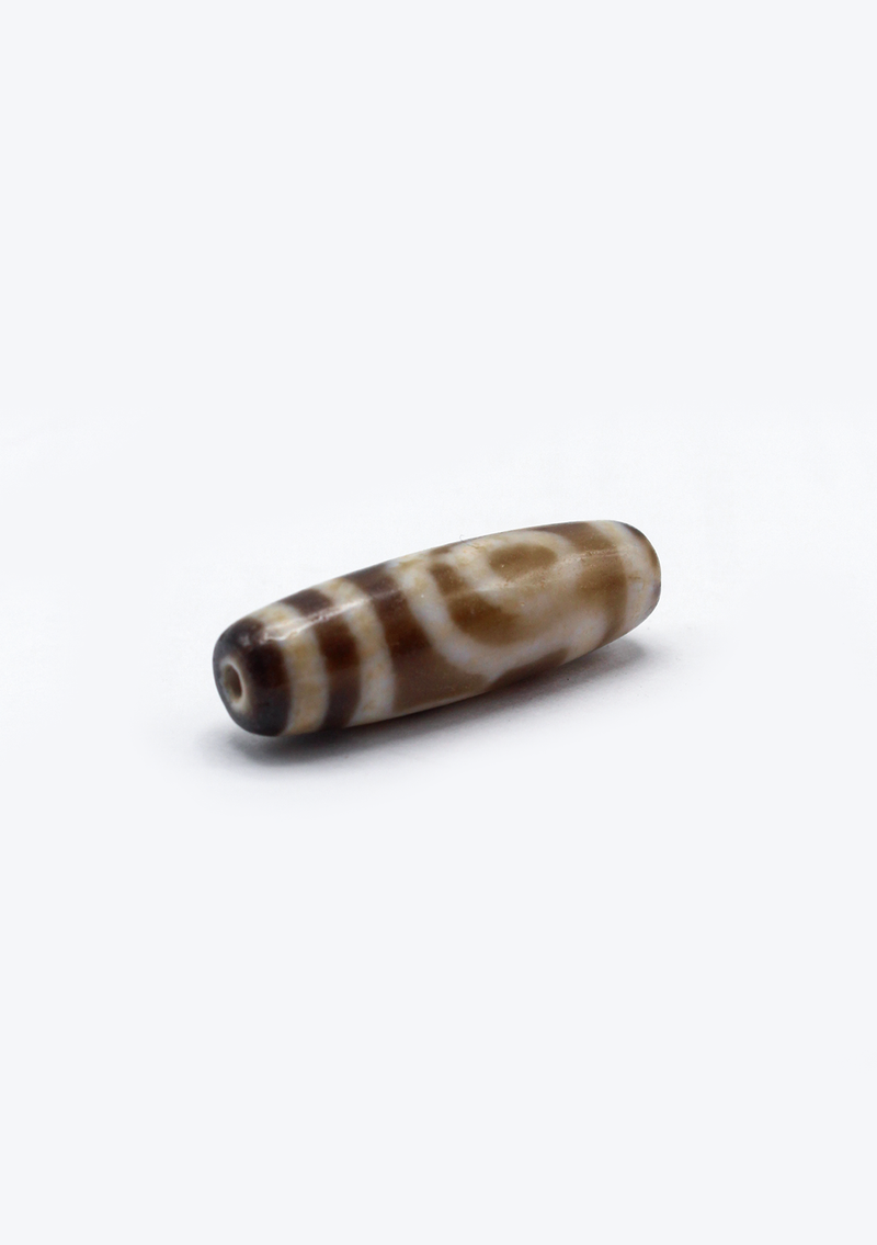 Tibetan Two-Eyed Dzi Bead
