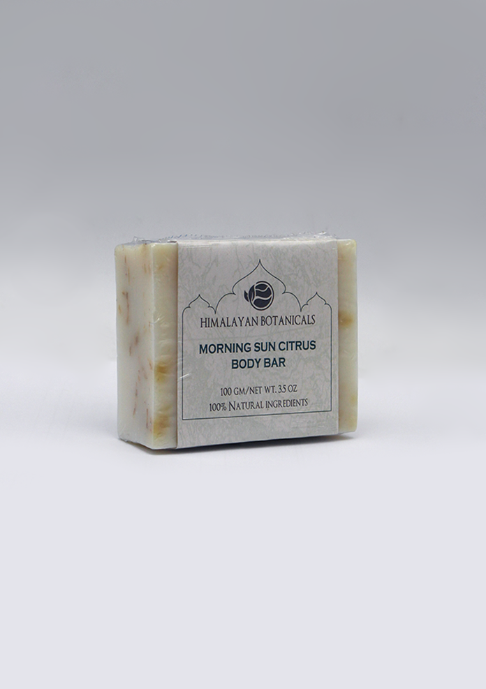 Himalayan Botanicals Morning Sun Citrus Body Bar Soap