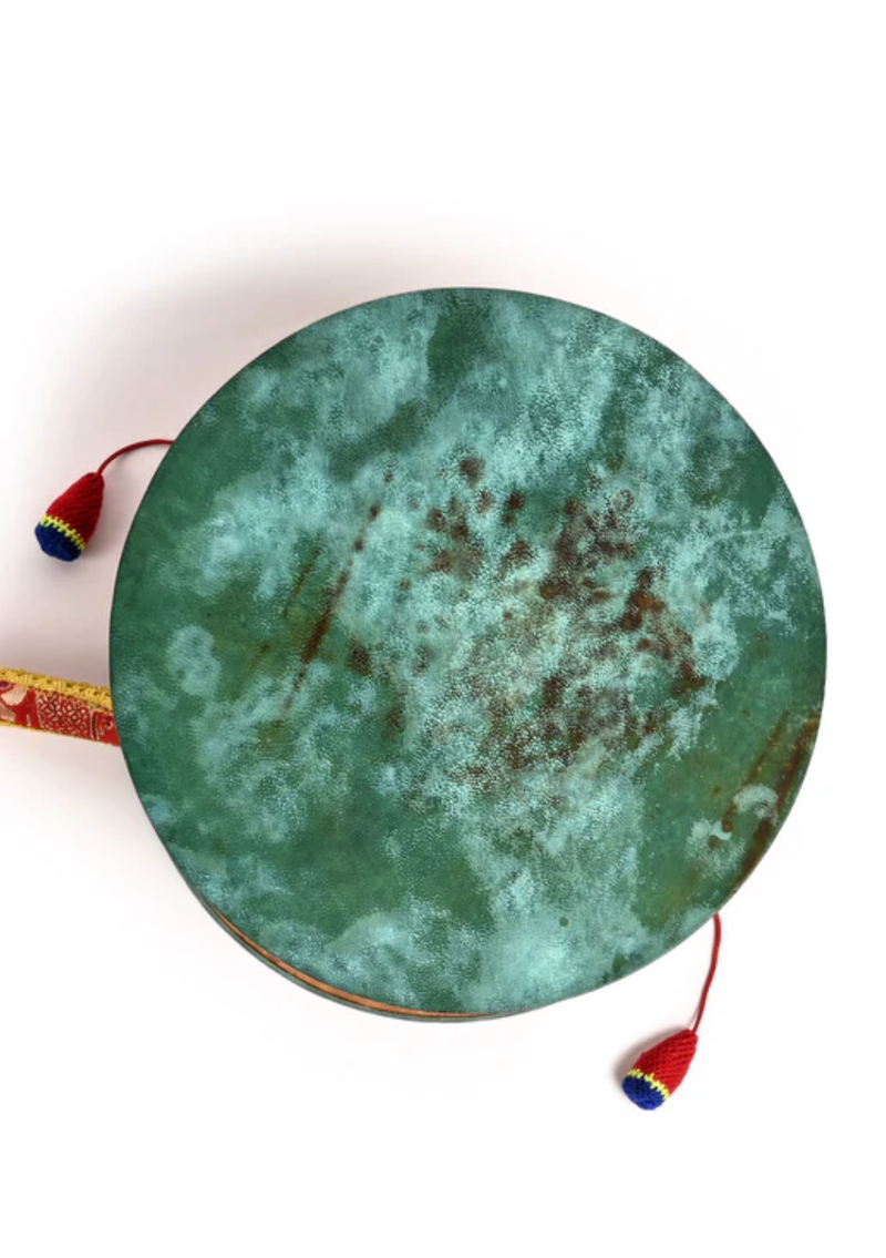 Tibetan Buddhist Ritual High Quality Chod Drum Damaru