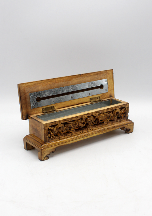 Slik Dragon Crafted Wooden Incense Burner