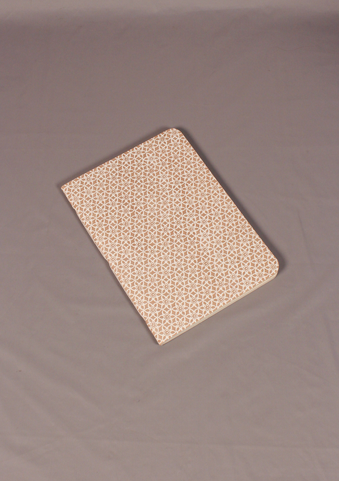 Calico Flower Design Printed Lokta Paper Journal