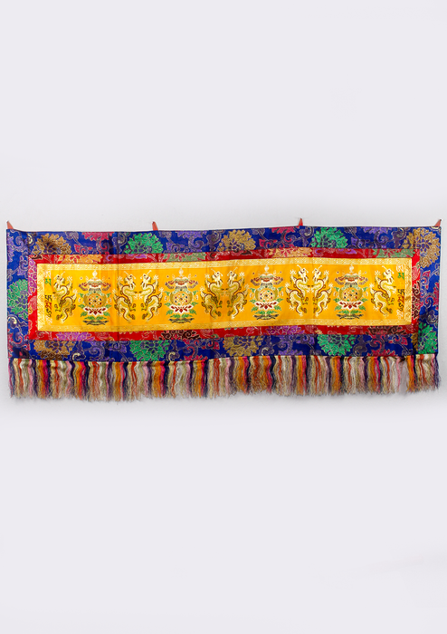 Tibetan Dragon Brocade Wall Hanging