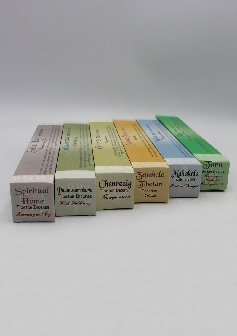 Tibetan Buddhist Incense Collection- Set of 6