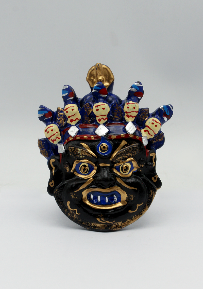 Hand-Painted Mahakala Fridge Magnet