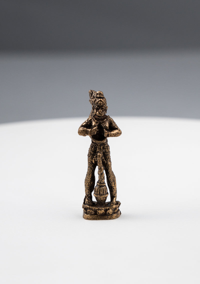 Brass Mini Hindu God Statues 1"