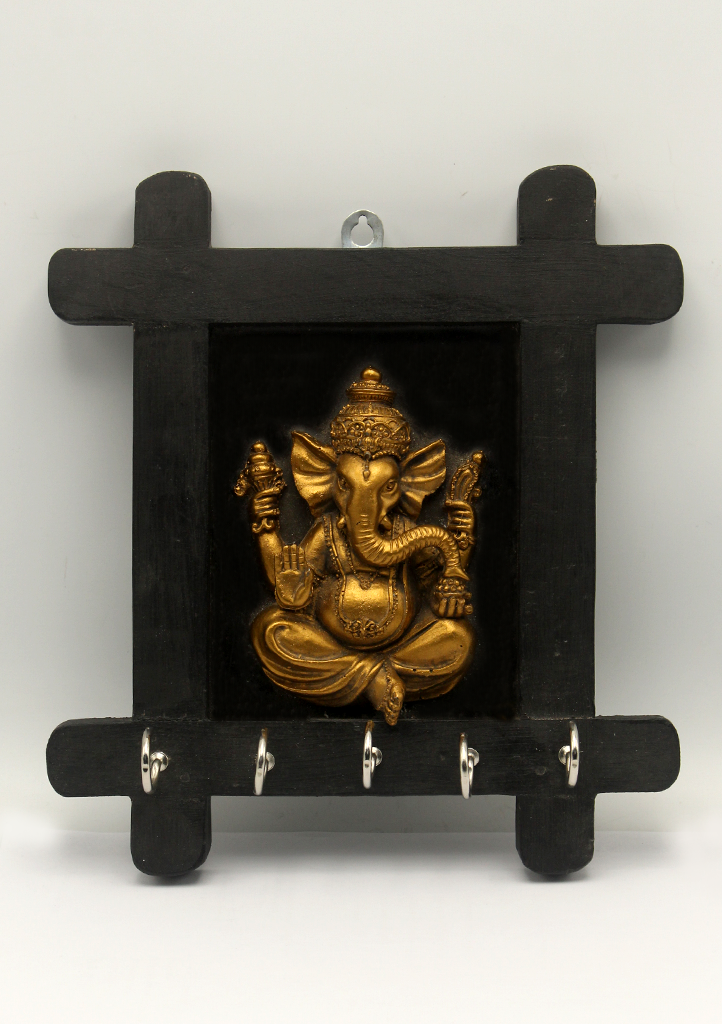 Lord Ganesha Wall Hanging Key Holder