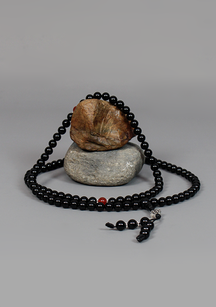 Black Onyx 108 Beads Prayer Mala