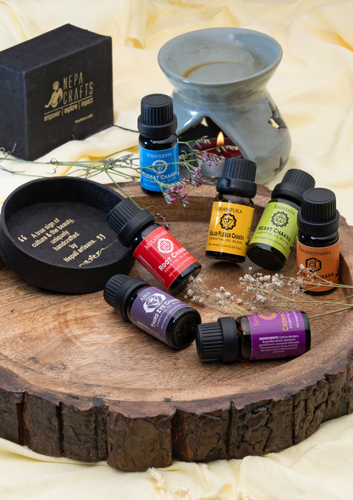 Seven Chakra Essential Oil Set 10 ML