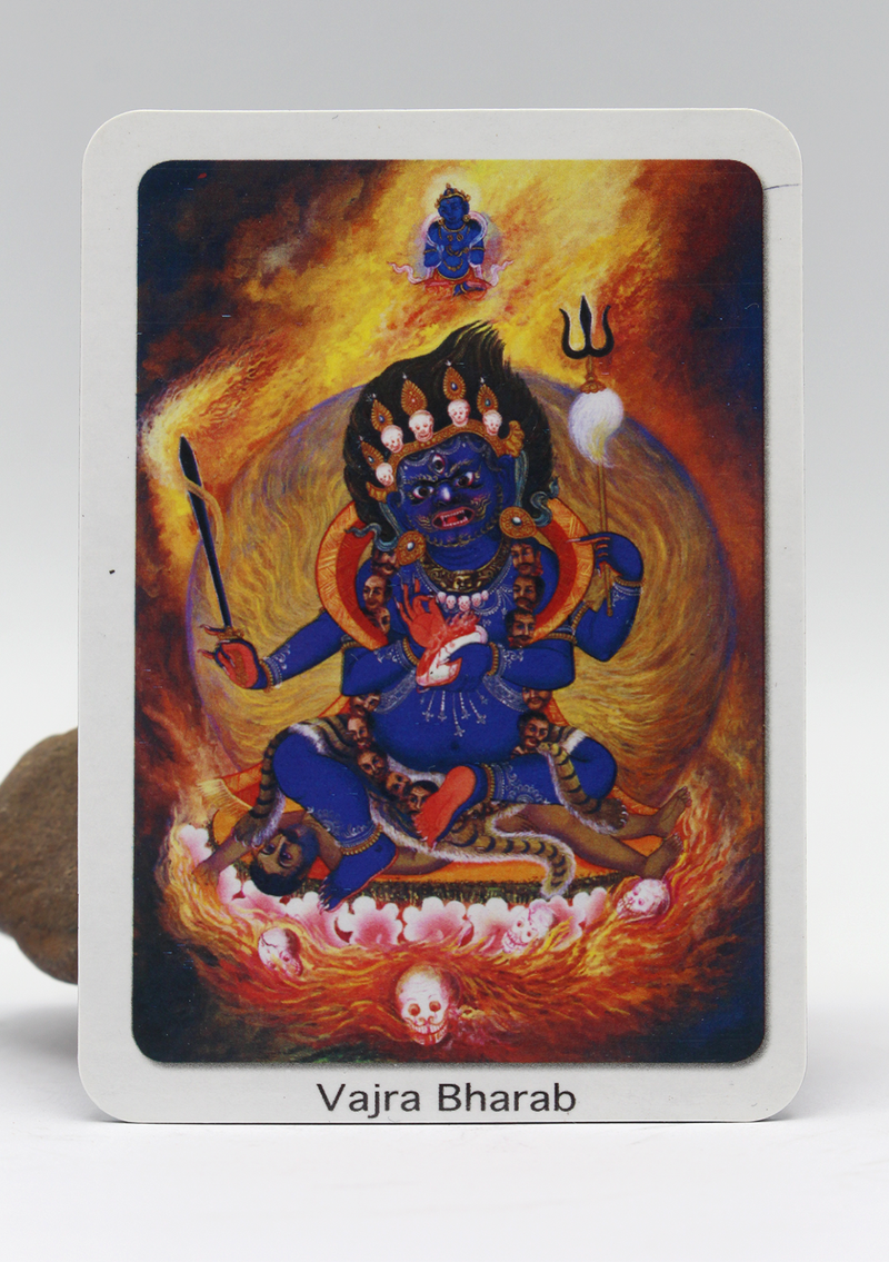 Vajra Bhairav Fridge Magnet