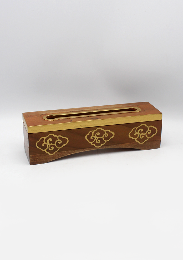 Handcrafted Natural Wooden Tibetan Incense Burner