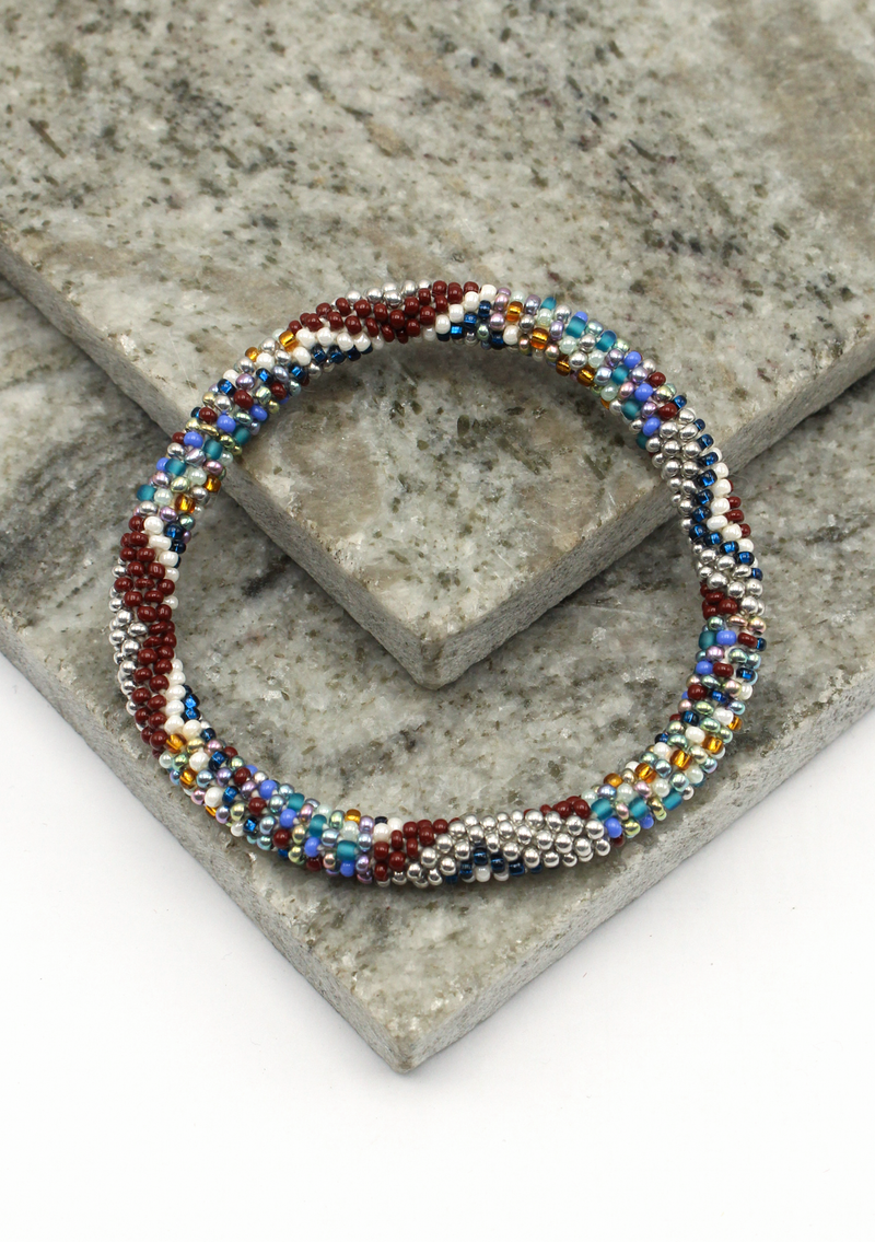 Roll on Beads  Red Indian Arizona  Bracelet