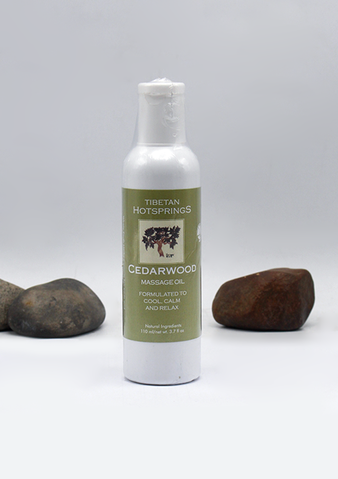 Tibetan Hotsprings Cedarwood Massage Oil- 110ml