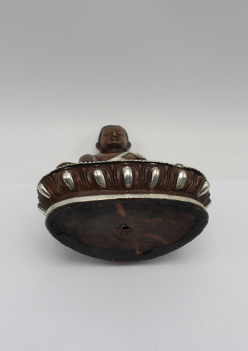 Copper Shakyamuni Buddha Statue 5" H