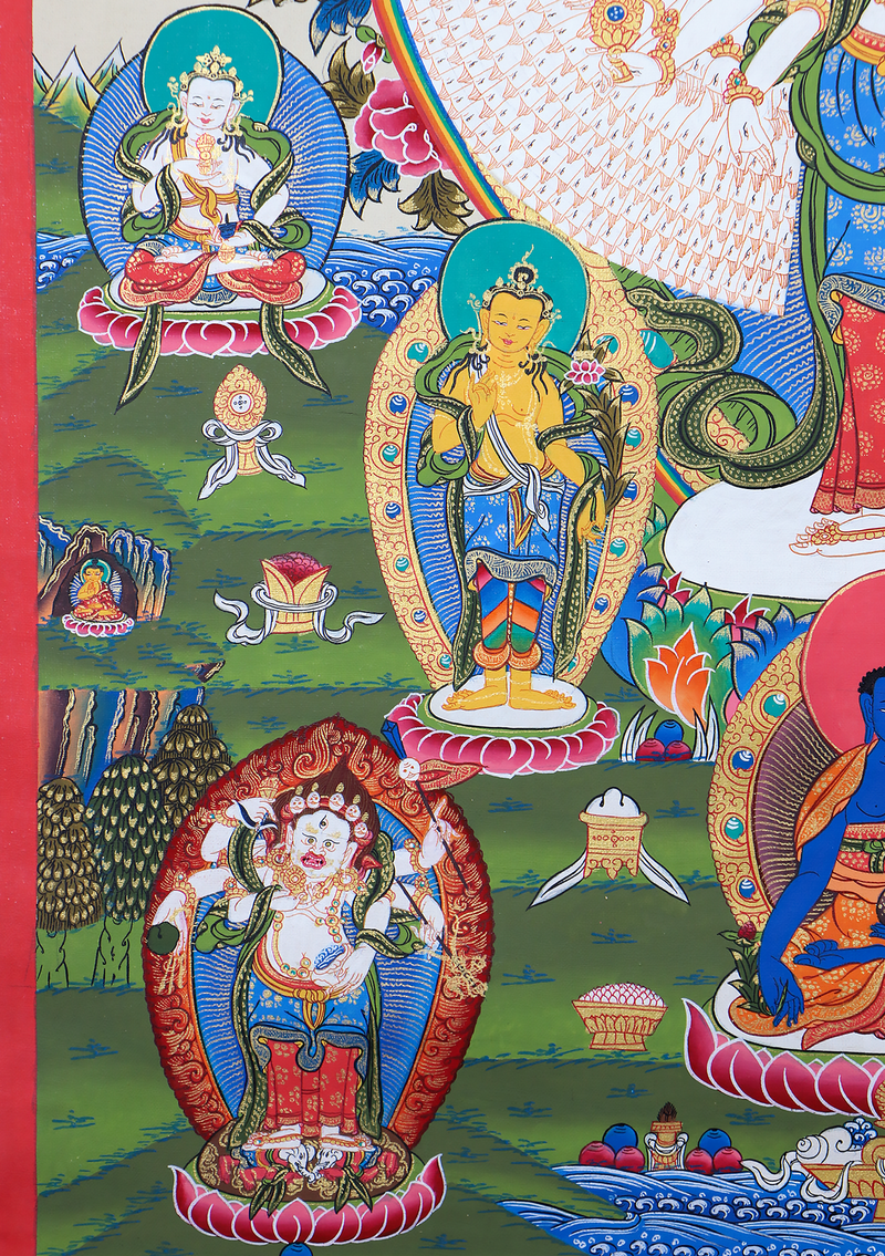 Thousand Arms Avalokiteshvara Thangka Painting