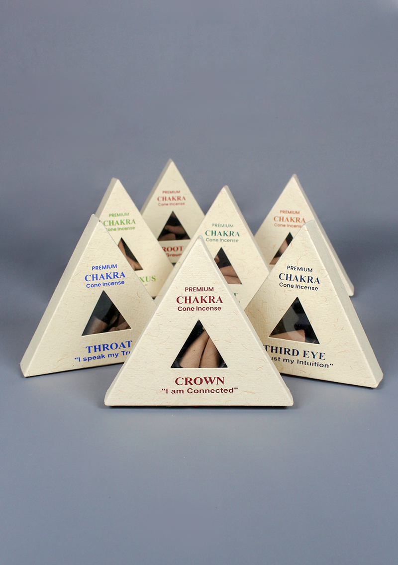Seven Chakra Healing Cone Incense – Spiritual & Meditative Aroma